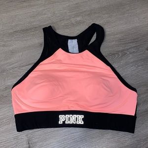 Pink Sports Bra
